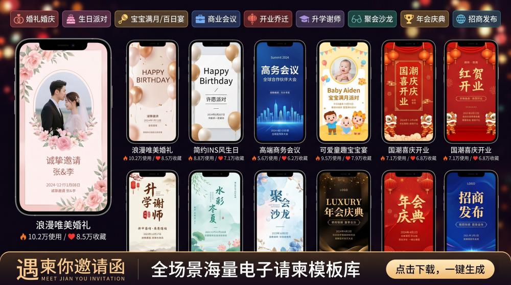 年会电子请柬添加公司Logo教程｜简单几步，高级又正式